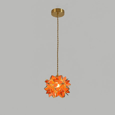 Modern Floral Pendant Light  Geometric Petal Design - Product detail 14