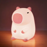 Capybara Night Light  Adjustable Silicone LED with Timer Function - Product detail 4