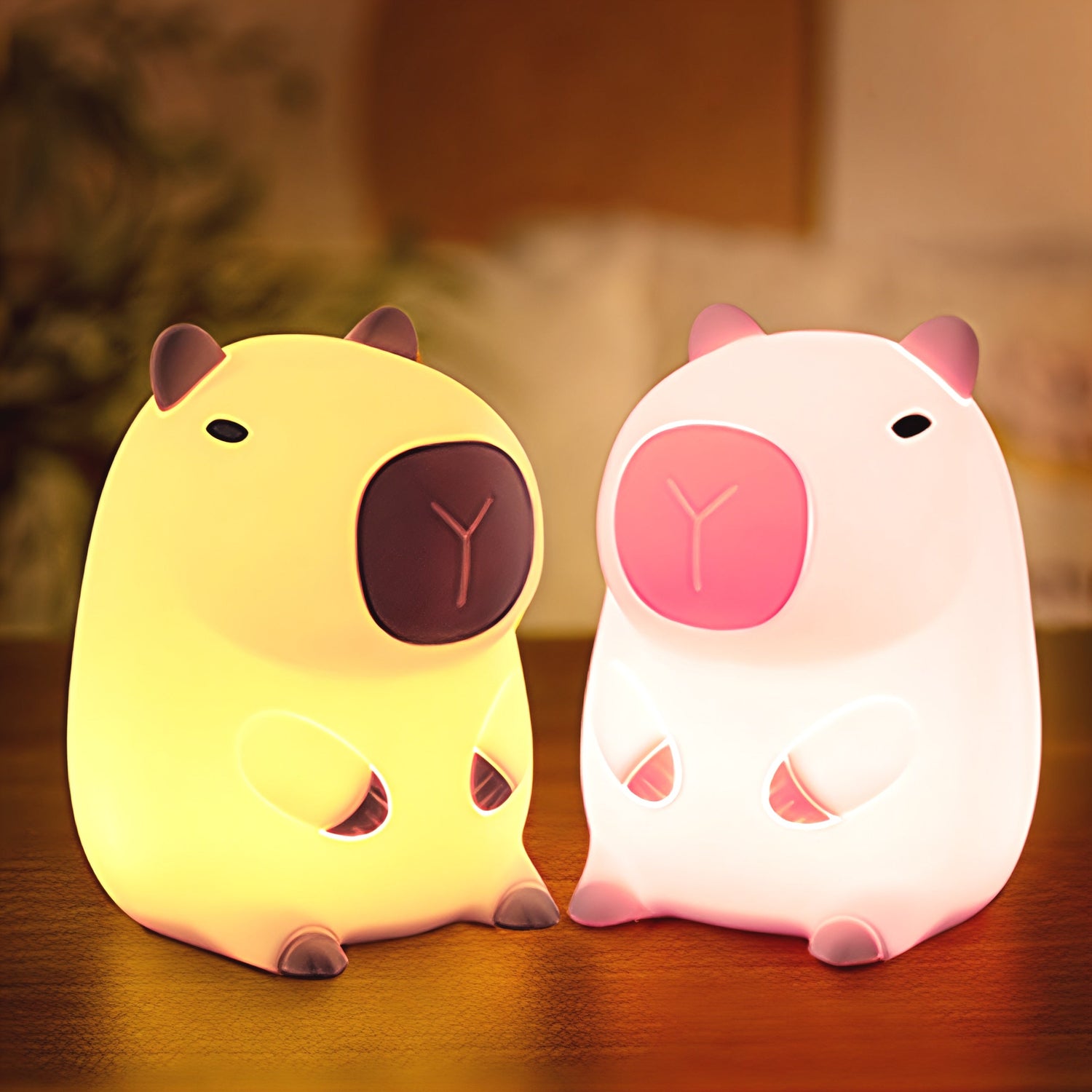 Capybara Night Light  Adjustable Silicone LED with Timer Function - Product detail 5