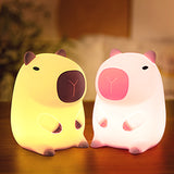 Capybara Night Light  Adjustable Silicone LED with Timer Function - Product detail 5
