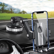 Universal Car Phone Mount  Strong Suction Dashboard Holder with 360 Rotation - Detailed view