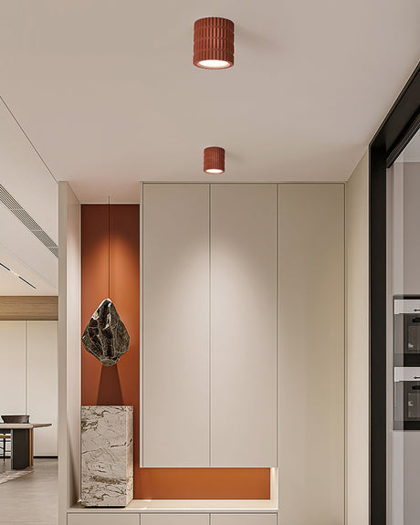 Modern Ceiling Light  Geometric Resin Pattern - Product detail 10