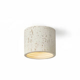 Modern Ceiling Light  Textured Cylindrical Design - Detailed view