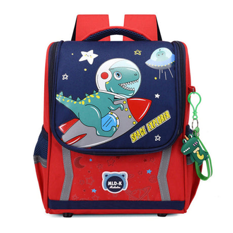 Space Explorer Kids Backpack  Dinosaur Astronaut Design - Product detail 4