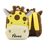 Kids Animal Backpack  Gray Elephant Design With Navy Accents - Product detail 6