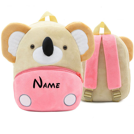 Kids Animal Backpack  Gray Elephant Design With Navy Accents - Product detail 7