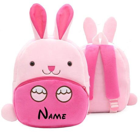 Kids Animal Backpack  Gray Elephant Design With Navy Accents - Product detail 9