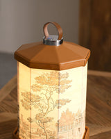 Portable Table Lamp  Battery Powered Vintage Scene Design - Product detail 14