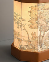 Portable Table Lamp  Battery Powered Vintage Scene Design - Product detail 13