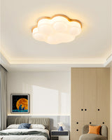 Cat Paw Ceiling Light  Wood Trim White LED Design - Product detail 11