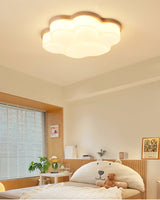 Cat Paw Ceiling Light  Wood Trim White LED Design - Product detail 19