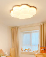 Cat Paw Ceiling Light  Wood Trim White LED Design - Product detail 15
