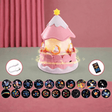 Princess Castle Night Light  Musical Star Projector with Rotating Base - Product detail 6