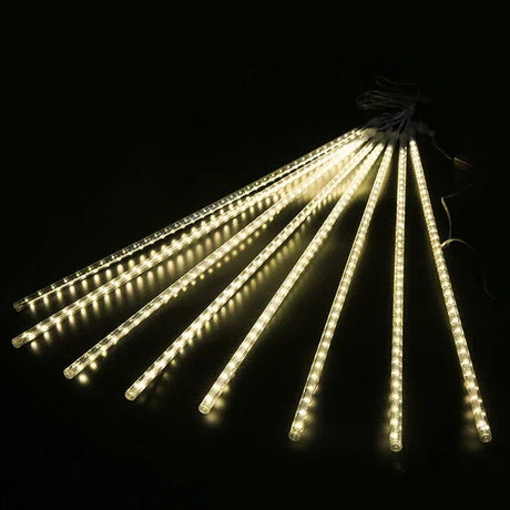 LED Meteor Shower Lights  Falling Rain Drop Christmas Decoration - Product detail 6