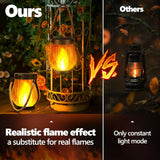 Solar Flame Lantern  Waterproof Flickering LED Outdoor Light - Product detail 4