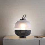 Modern Table Lamp  Mesh Metal and Frosted Glass Design - Product detail 15
