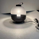 Modern Table Lamp  Mesh Metal and Frosted Glass Design - Product detail 5