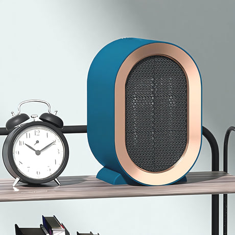 Portable Ceramic Space Heater  Compact Desktop Electric Heater - Product showcase