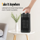 Portable Electric Space Heater  PTC Ceramic with Adjustable Thermostat - Product detail 6