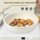 Non-Stick Ceramic Cookware Set  Space-Saving Stackable Design - Product detail 9