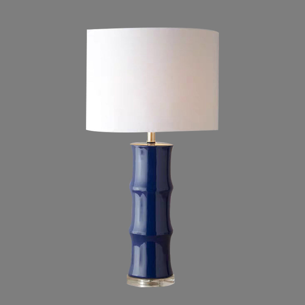 Ceramic Table Lamp  Navy Bamboo Design Base - Product detail 11