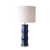 Ceramic Table Lamp  Navy Bamboo Design Base - Product detail 15