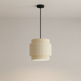 Modern Pendant Light  Ribbed Ceramic Shade Design - Product detail 8