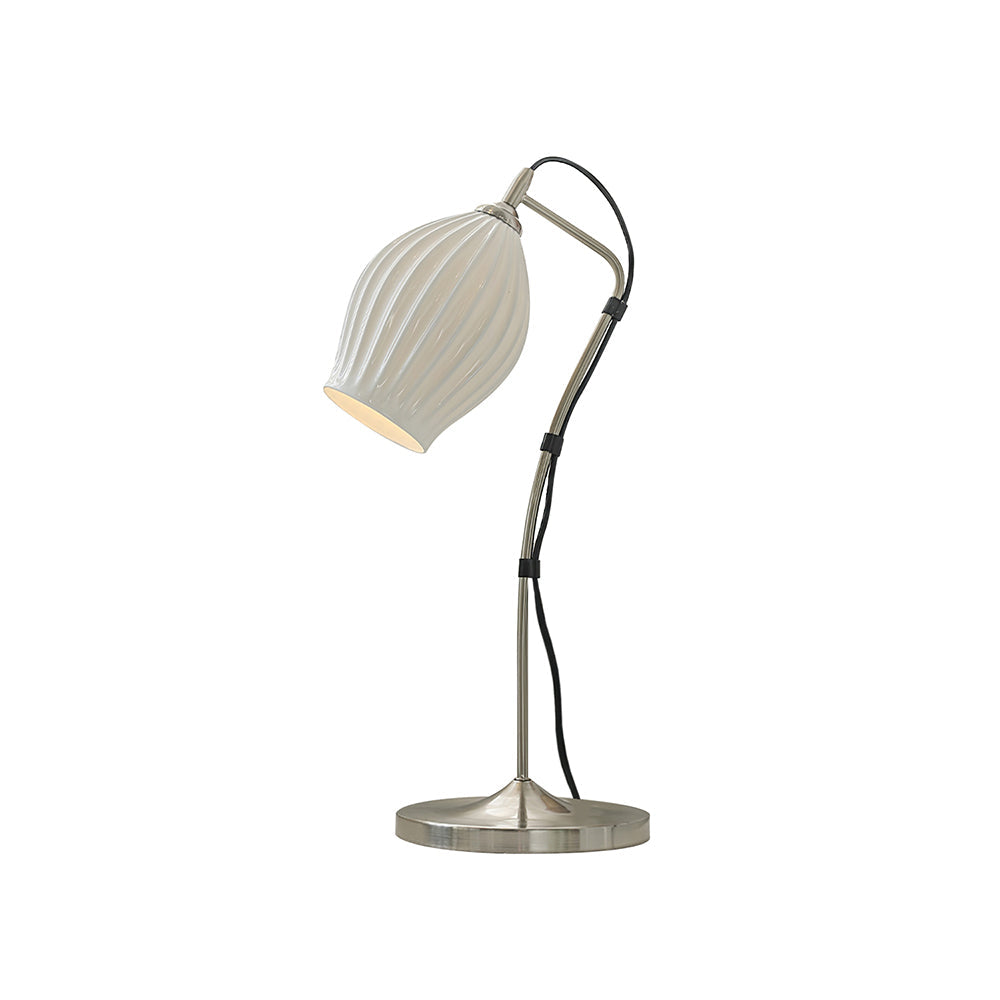 Ceramic Table Lamp  Ribbed Shade Design - Product detail 24