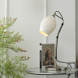 Ceramic Table Lamp  Ribbed Shade Design - Product example