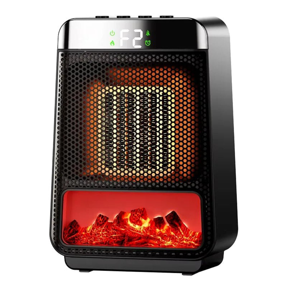 Electric Space Heater  Portable Ceramic Heating with Adjustable Thermostat - Detailed view