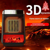 Electric Space Heater  Portable Ceramic Heating with Adjustable Thermostat - Product detail 5