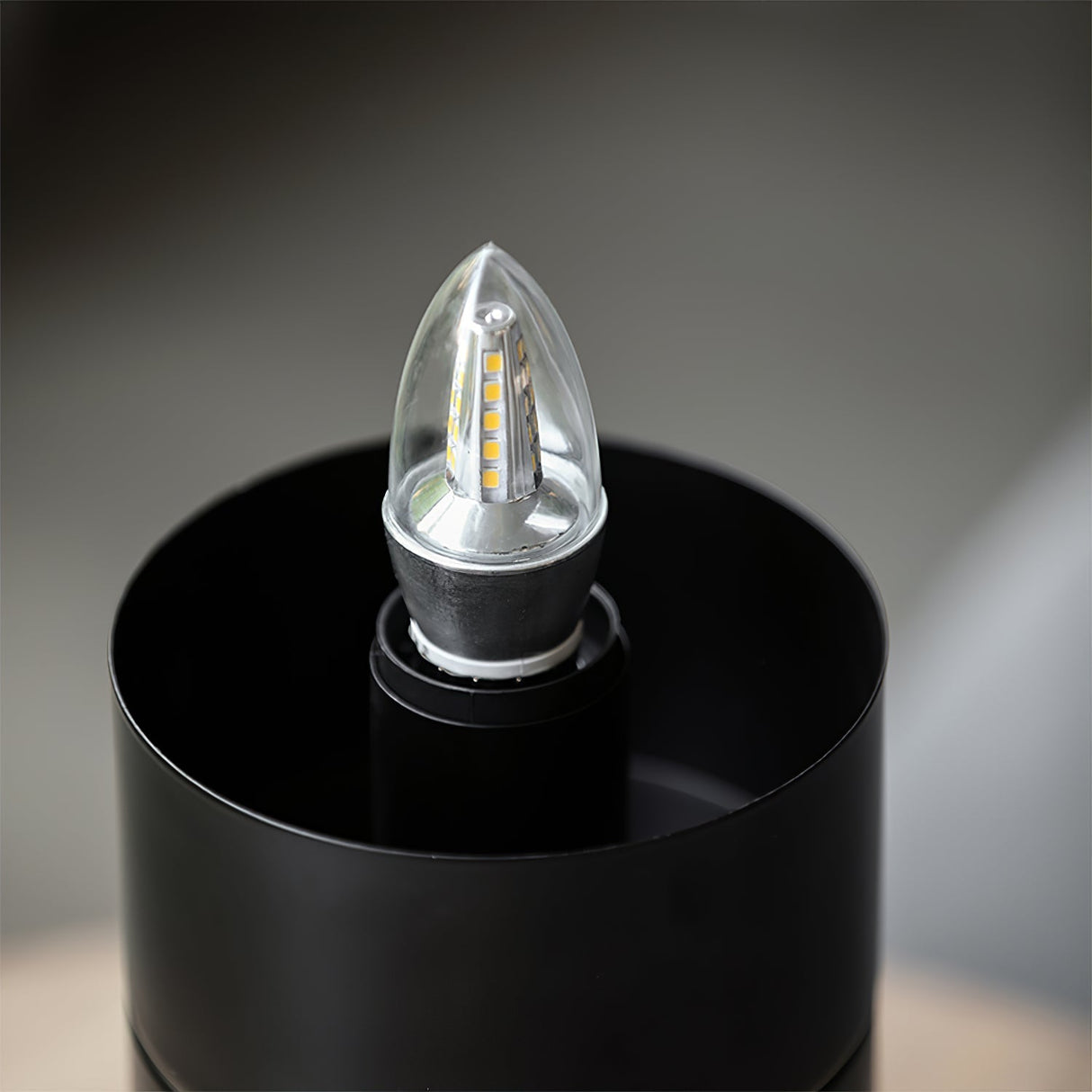 Modern Table Lamp  Frosted Glass Dome With Marble Base - Product detail 7