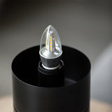 Modern Table Lamp  Frosted Glass Dome With Marble Base - Product detail 7