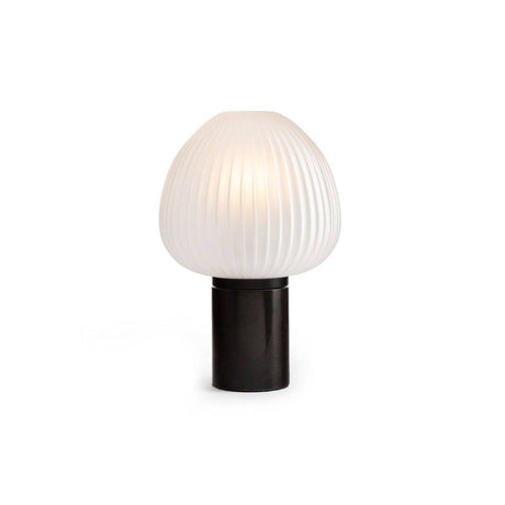 Modern Table Lamp  Frosted Glass Dome With Marble Base - Product detail 15