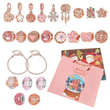 Christmas Jewelry Advent Calendar  22-Piece DIY Charm Set - Product detail 5