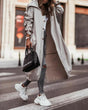 Urban Trench Coat  Lightweight Waterproof Longline Design - Product showcase