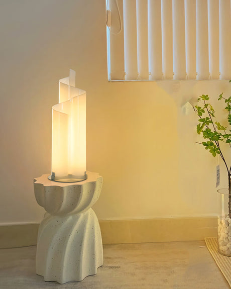 Modern LED Table Lamp  Minimalist Spiral Design - Product detail 10