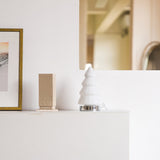 Modern Tree Table Lamp  White Glass Chrome Base Design - Product detail 8
