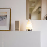 Modern Tree Table Lamp  White Glass Chrome Base Design - Product detail 10