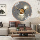 Modern Wall Clock  Silent Quartz Movement Minimalist Design - Product example