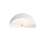 Modern LED Ceiling Light  Curved Black Metal Ring Design - Product detail 7