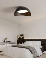 Modern LED Ceiling Light  Curved Black Metal Ring Design - Product detail 15