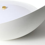 Modern LED Ceiling Light  Curved Black Metal Ring Design - Product detail 13