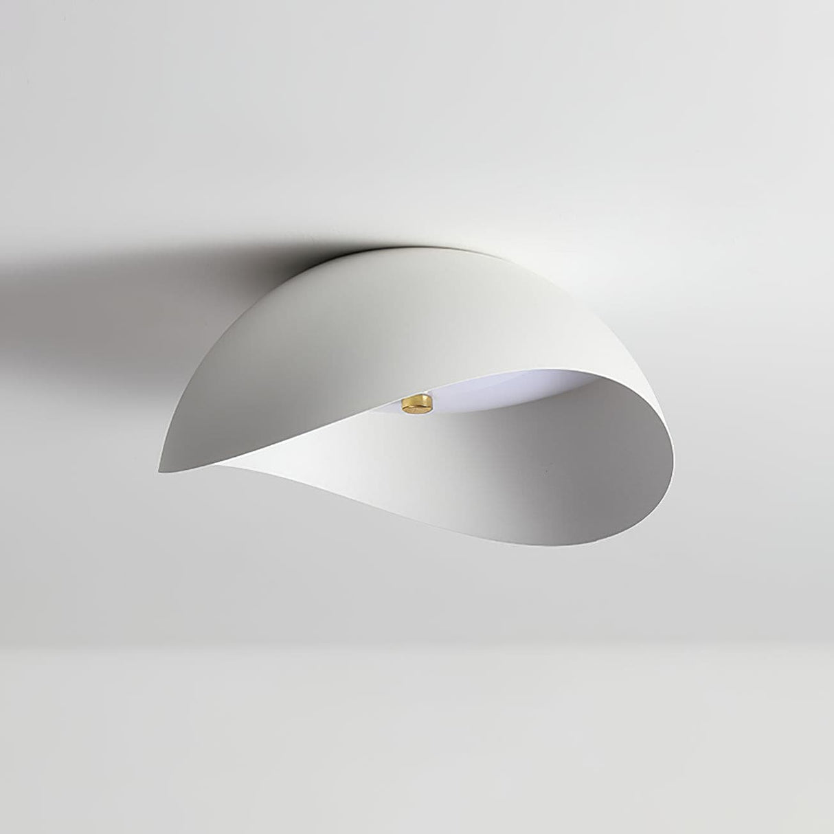 Modern LED Ceiling Light  Curved Black Metal Ring Design - Product detail 16