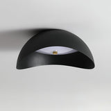Modern LED Ceiling Light  Curved Black Metal Ring Design - Product detail 19