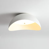 Modern LED Ceiling Light  Curved Black Metal Ring Design - Product detail 18