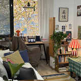 Striped Table Lamp  Red White Circus Design - Product detail 38