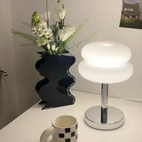 Modern Glass Table Lamp  Pink Double Ring Design - Product detail 11
