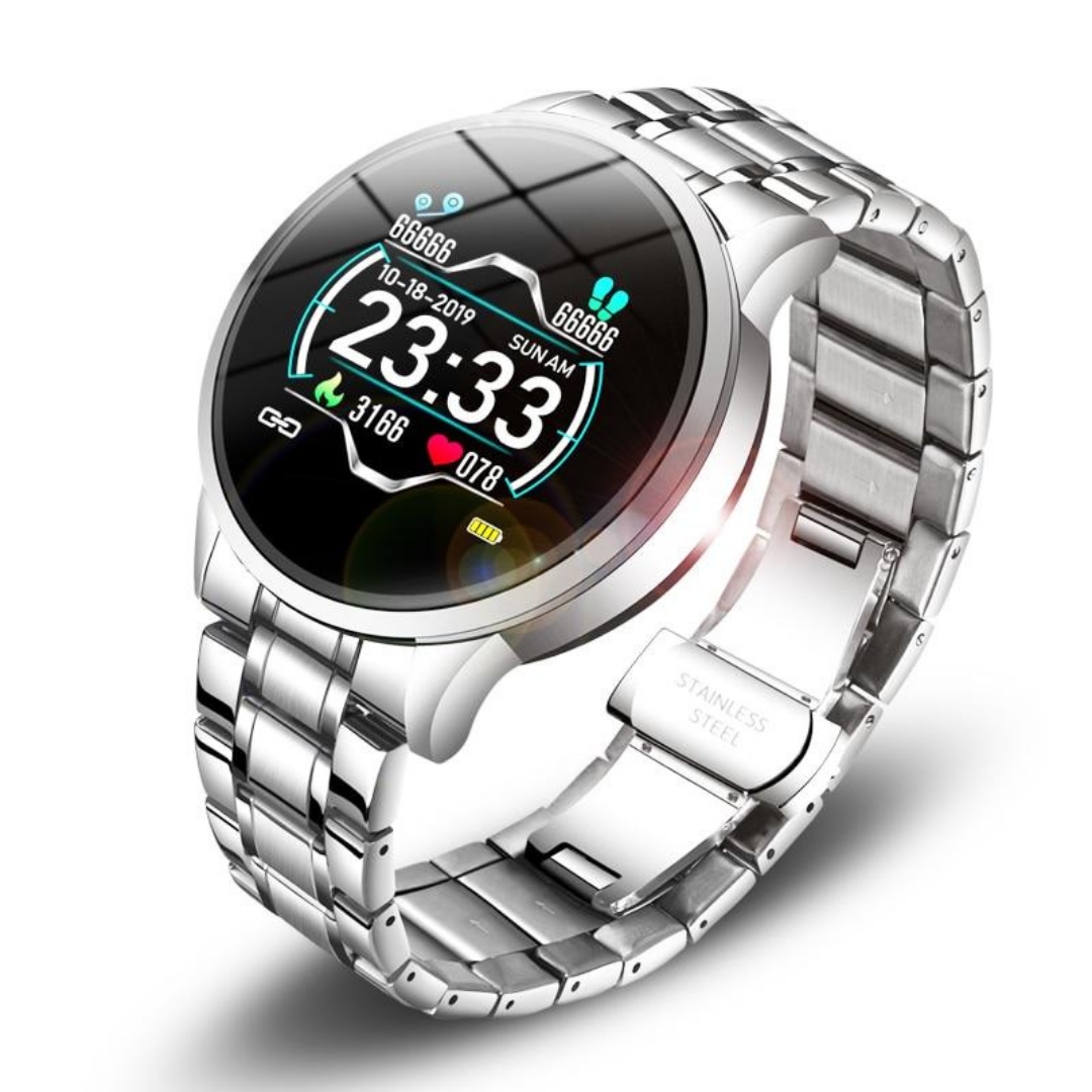 Smart Health Watch  Premium Stainless Steel Band - Product showcase