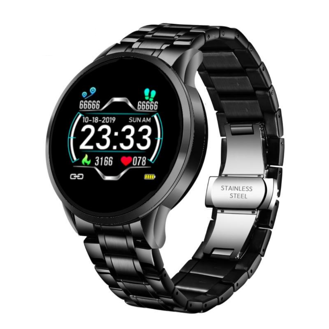 Smart Health Watch  Premium Stainless Steel Band - Product example